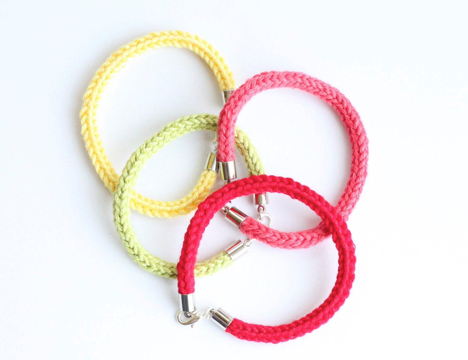 Cord Rope Bracelet Knitted Bamboo Nautical Marine Friendship Bracelet