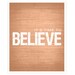 Its Time To Inspire, Believe, Create and Dream - Inspirational Prints - Set of 4 - 8x10 Posters - Teal, Orange, Yellow and Brown