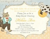 Nursery Rhyme Baby Shower Invitation Printable and Custom Il_170x135