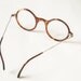 Antique eye glasses, spectacles reading glasses, brown