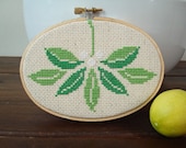 Mistletoe cross stitch