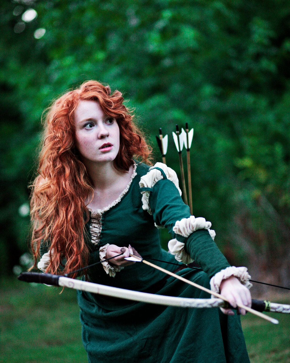 Custom Adult Merida Brave dress costume