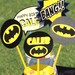 SUPER HERO Party Circles -Superheroes party for Batman, Spiderman - Superman Super Woman- Wonder Woman- Krown Kreations