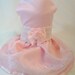 RockinDogs Pink Satin and Organza Wedding Dog Bridesmaid or Easter Dress