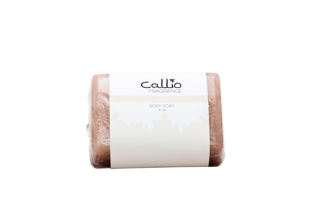 Willow Glycerin Soap vanilla and amber soap