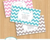 Fancy Chevron Business Cards Printable