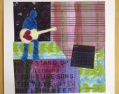 Fine Art Giclee Print  of my Original Painting titled Heartfelt Performance 12x12