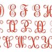 Wooden Monogram for Nursery or Child's Room Wall Decor