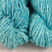 Banana Fiber yarn, art yarn, vegan, blue skies