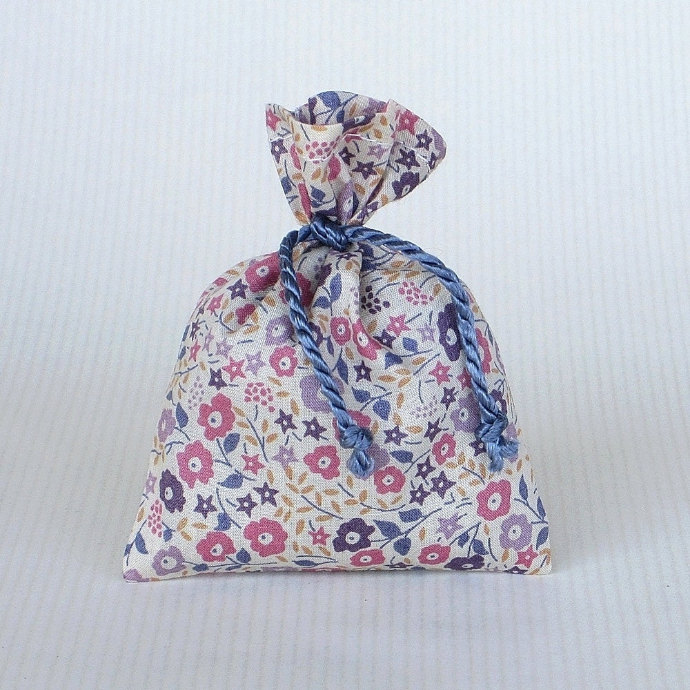 Small LAVENDER SACHET in Liberty of London