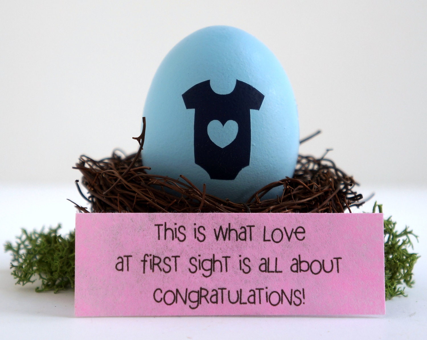 Unique Baby Shower Gift for New Mom. Pregnancy Congratulations Card.