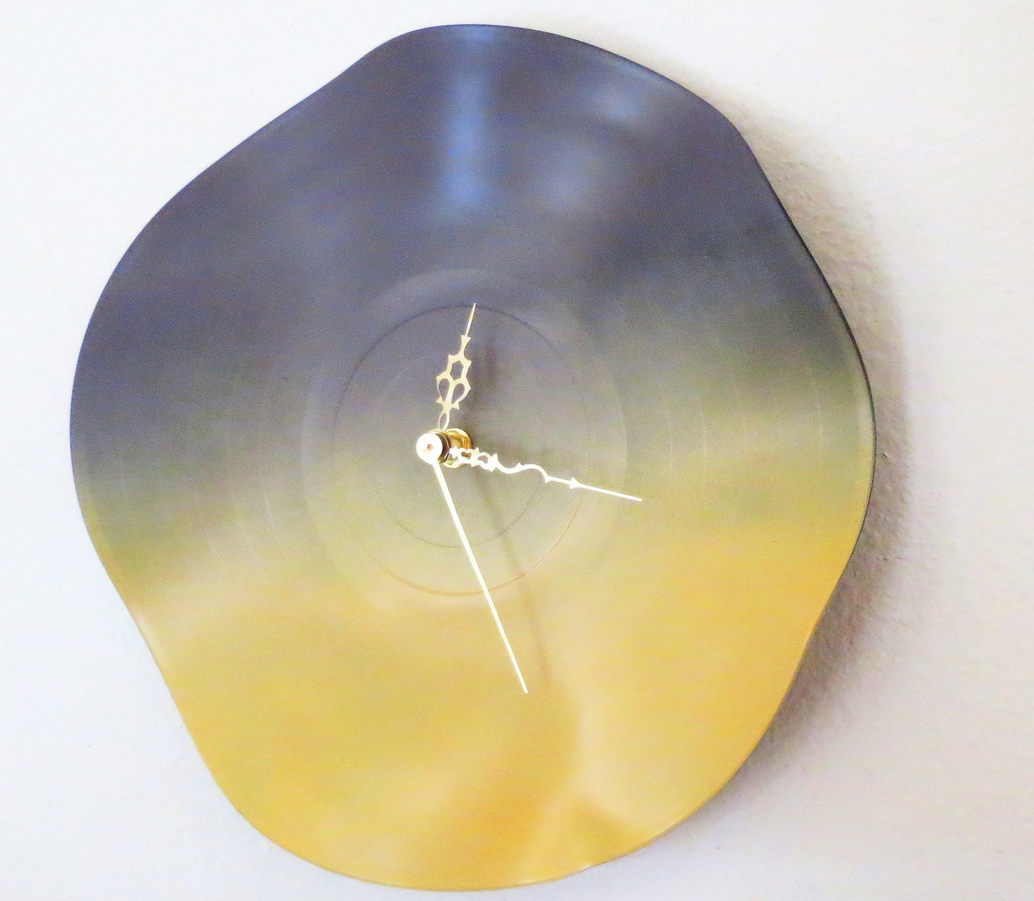 Ombre Wall Clock, Decor and Housewares, Home Decor, Decor and Housewares, Eco Friendly Decor, Unique Clock
