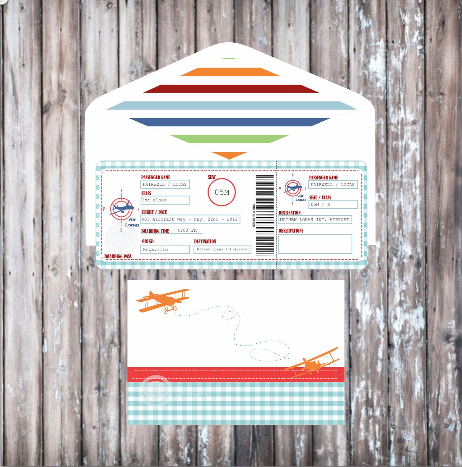 AIRPLANE PARTY Printables Package - Airplane Birthday Party / Baby Shower Printables - Airplane Customized Party Printables
