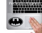 Vinyl Decal - Batman Symbol inspired decal for Macbook trackpad