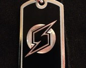 Metroid Dog Tag Necklace