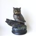 Large Owl Figure -- Vintage 1980