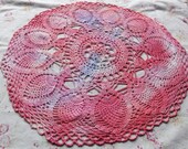 Vintage Doilie, hand dyed