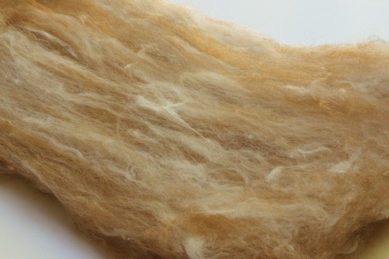 Fiber Batt.  Baby Alpaca Blend   1.8 oz