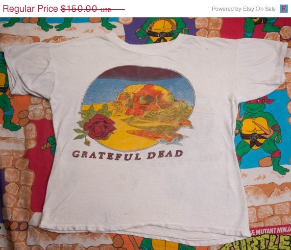 20% OFF GRATEFUL DEAD white T-Shirt