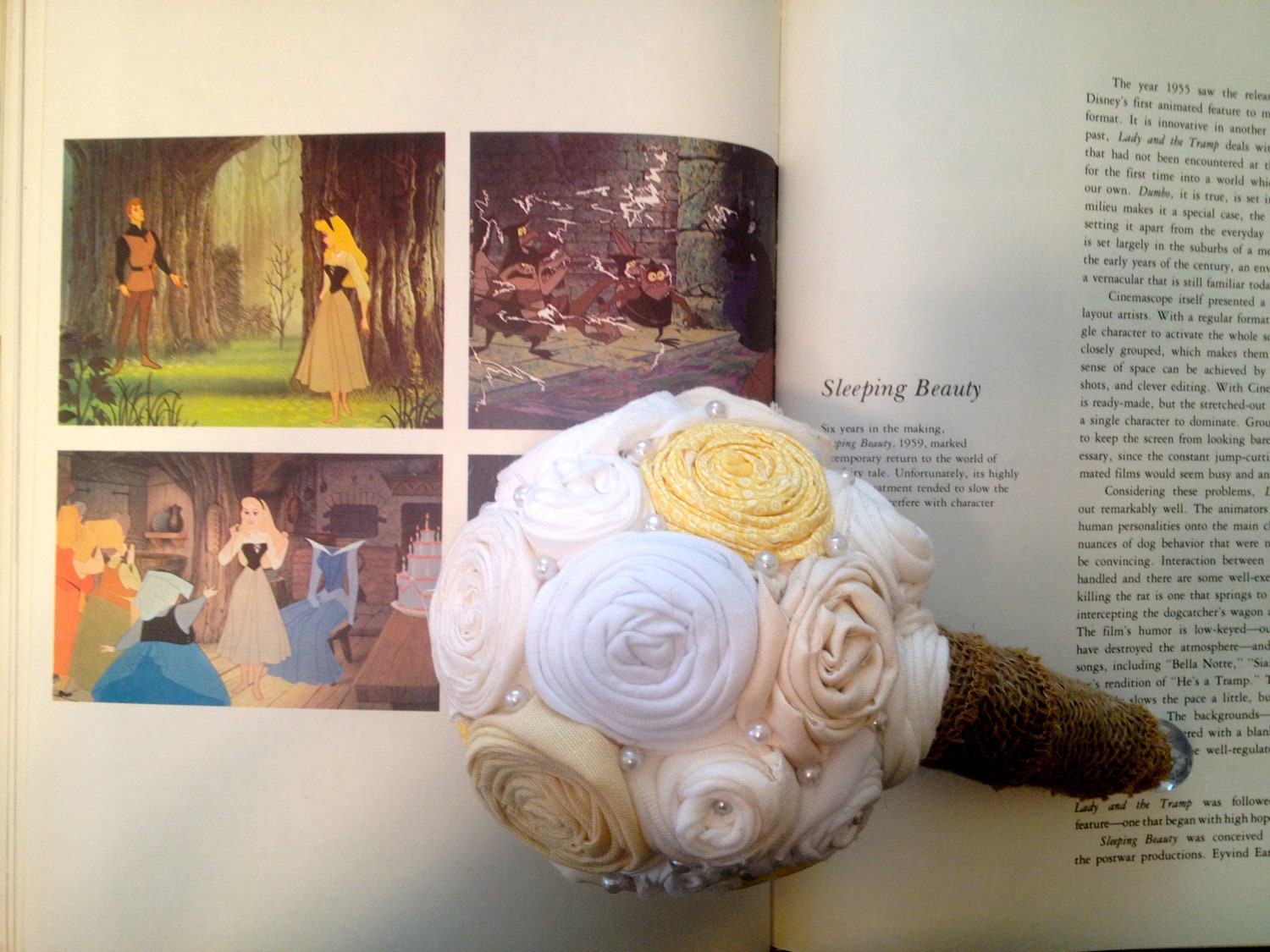 Sleeping Beauty Bridal Bouquet