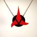 Star Trek Inspired Klingon Symbol Pendant or Necklace -  Laser Cut Acrylic