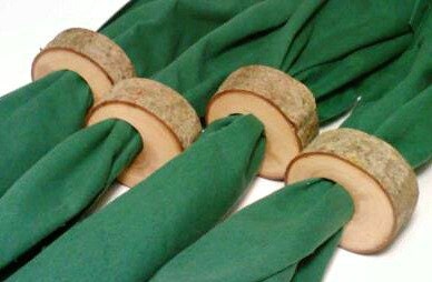 Napkin Holder, Rustic Wedding, Napkin Ring, Reception Table Decoration
