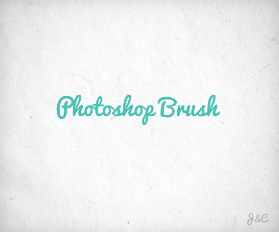 Photoshop Brush of your Logo, Your Logo into an .ABR brush file