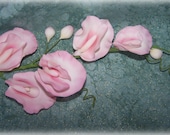 Sweet Pea Stem without Leaves Cake Flowers