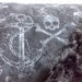 Pirates Life For Me Cross Bones Black and Gray TODDLER Blanket  - Ready To Ship