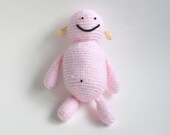 Amigurumi Crochet Doll Pink Kids Toy Cute Alexdolly