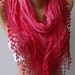ON SALE Elegant Scarf - Dark Pink - Soft Scarf