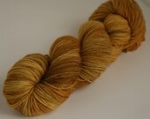 Handpainted 100% Superwash Merino Sock Yarn "Pumpkin Pie Spice" -- Granite Sock