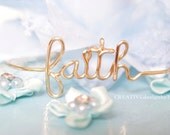 Dainty "faith" Bracelet