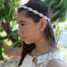 Bridal headband, wedding,Boho, bridal accessory, headband, bridal, 2012, summer headband, beach headband
