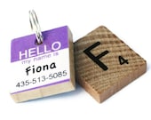 HELLO My Name Is - Classic Scrabble Dog ID Tag