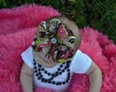 Handmade fabric flower headband - baby girls - infant - newborn - toddler - girls - hair accessories