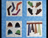 Winter Accessories With Paper Piecing