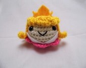 Crochet Princess Aurora Cupcake