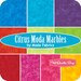 Moda Citrus Marbles Charm Pack Cotton Fabric