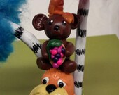 Lorax Inspired Figurine