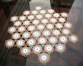 beaded doily