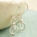 Silver Earrings - Little Orbits