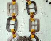 Necklace - Repurposed Vintage - Taxi