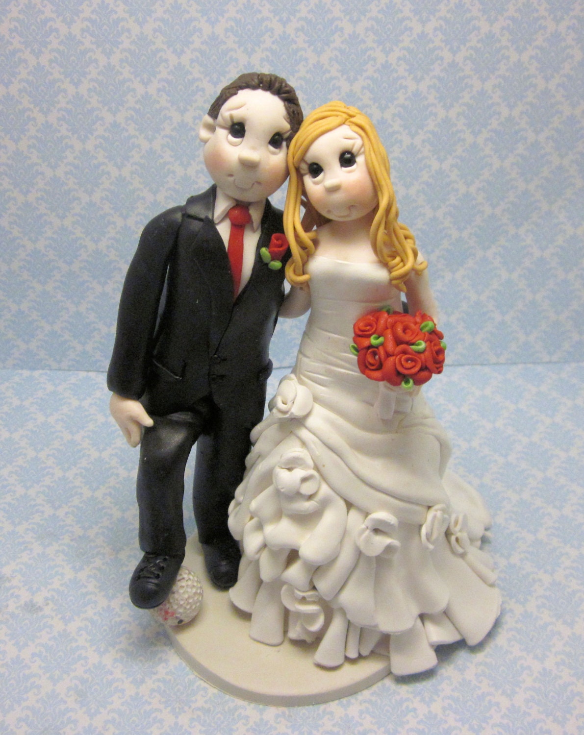 Reserved Bride and Groom  Wedding Cake topper