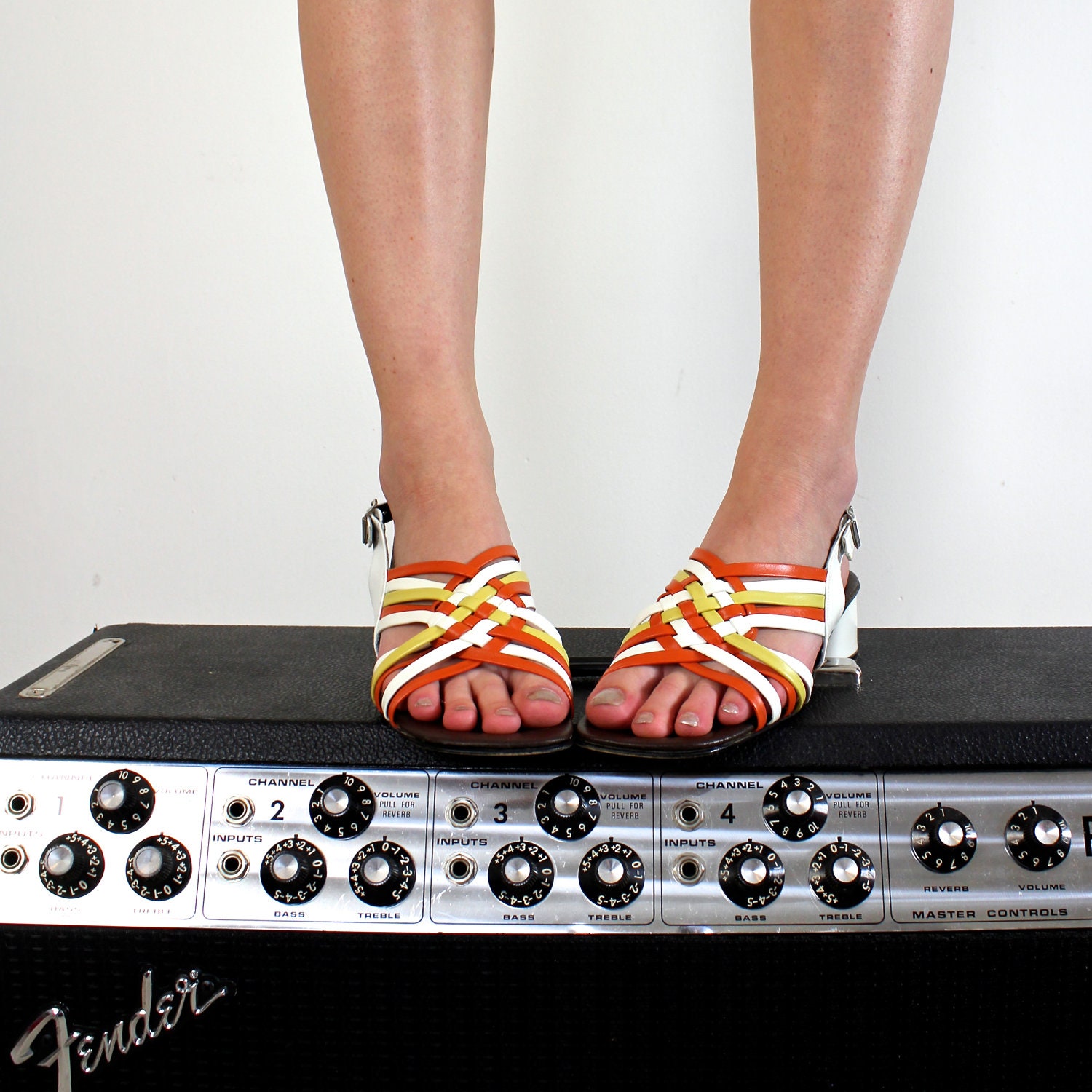 Vintage Sandals - 1960s Woven Sandals