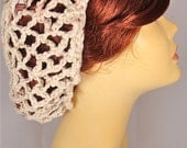 RESERVED: Handmade Vintage-Style Snood with Cowboy Boot bow