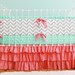 Sweet Sorbet Chevron Custom Crib bedding
