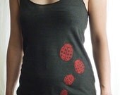 Lady Bug Tank Top Black