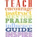 Teacher Rules Gift . Teach Subway Art . Homeschool Classroom Poster Sign 8x10 Back To School Appreciation Gift Primary