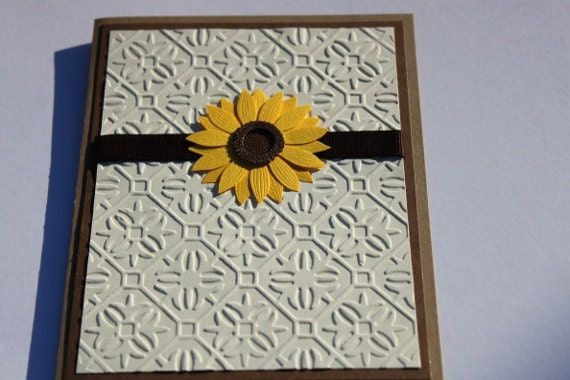 Sunflower Birthday Card